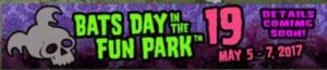 Bats day in the fun park